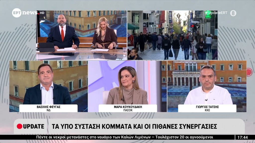 Η Μάρα Κουκουδάκη στο ERTNews UPDATE μιλά για πολιτική αλλαγή και τον στόχο του ΠΑΣΟΚ